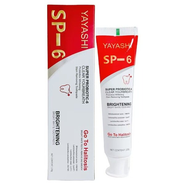 Yayashi SP-6 Brightening Toothpaste