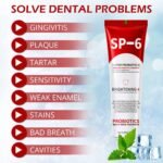 Yayashi SP-6 Toothpaste + 3D Toothbrush Combo Pack – কমপ্লিট ওরাল কেয়ার সলিউশন - Image 3