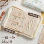 Premium Embroidery Jewelry Book Organizer (প্রিমিয়াম জুয়েলারি বই এবং ৫টি নরম ভেলভেট পেজ) - Image 5