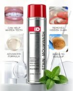 FLEXQW iD Stain Whitening & Gunk Removing Mouthwash(মুক্তোর মতো সাদা হাসি আর দীর্ঘস্থায়ী সতেজতা) 🦷✨