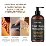 FLEXQW Premium Collagen & Stem Cell Infused Body Firming Massage Oil(150 ml) - Image 2